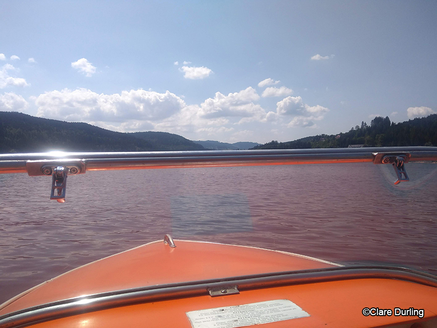 Pedallo on Lake Titisee