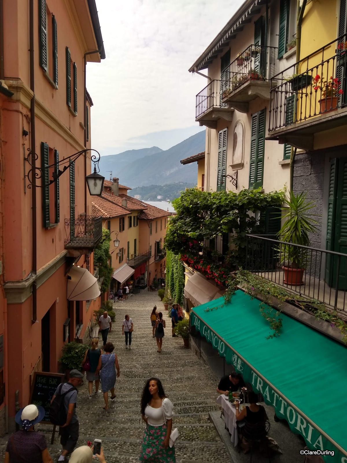 Streets of Bellagio, Italy