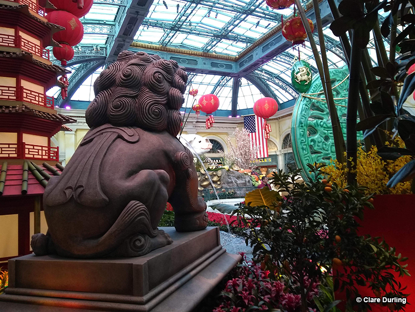 Chinese New Year Lobby Display, Belagio, Las Vegas, NV